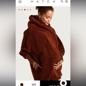 Hatch coco maternity coat